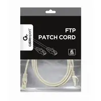 Gembird PP6-2M/W cable de red Blanco Cat6 F/UTP (FTP)