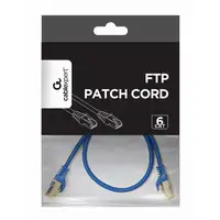 Gembird Patch Cord Cat.6 UTP 0.5m cable de red Azul 0,5 m Cat6 U/UTP (UTP)