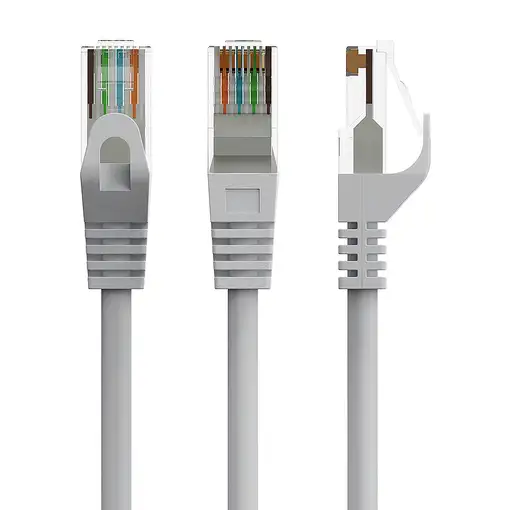 Gembird PP6U-0.25M cable de red Blanco 0,25 m Cat6 U/UTP (UTP)