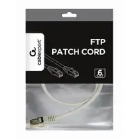 Gembird PP6-0.5M cable de red Gris 0,5 m Cat6
