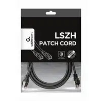 Gembird PP6A-LSZHCU-BK-2M cable de red Negro Cat6a S/FTP (S-STP)