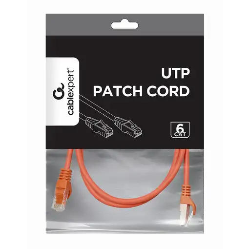Gembird PP6U-1M cable de red Rojo Cat6 U/UTP (UTP)