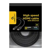 Gembird 20m HDMI cable HDMI HDMI tipo A (Estándar) Negro