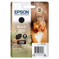 Epson Squirrel Singlepack Black 378 Claria Photo HD Ink