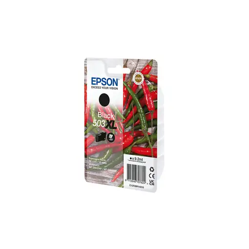 Epson 503XL cartucho de tinta 1 pieza(s) Original Alto rendimiento (XL) Negro