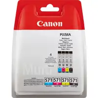 Canon CLI-571 Multipack cartucho de tinta 4 pieza(s) Original Negro, Cian, Magenta