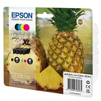 Epson 604XL cartucho de tinta 4 pieza(s) Original Alto rendimiento (XL) Negro, Cia