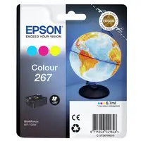 Epson Globe Singlepack Colour 267 ink cartridge