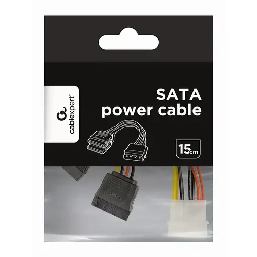Gembird CC-SATA-PSY cable de SATA 0,15 m