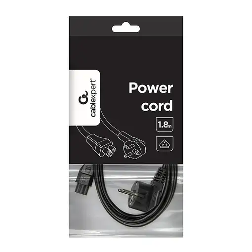 Gembird PC-186-ML12 cable de transmisión Negro CEE7/4