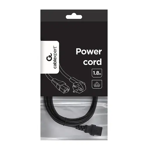 Gembird Cable de alimentación ( C13 ) , VDE , 1.8 m (6 ft)