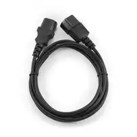 Gembird PC-189 cable de transmisión Negro C14 acoplador