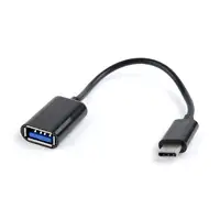 Gembird AB-OTG-CMAF2-01 cable USB 0,2 m USB C USB A Negro