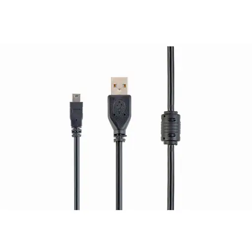 Gembird 1.8m USB 2.0 A/mini-USB cable USB 1,8 m USB A Mini-USB B Negro