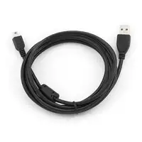 Gembird 1.8m USB 2.0 A/mini-USB cable USB 1,8 m USB A Mini-USB B Negro