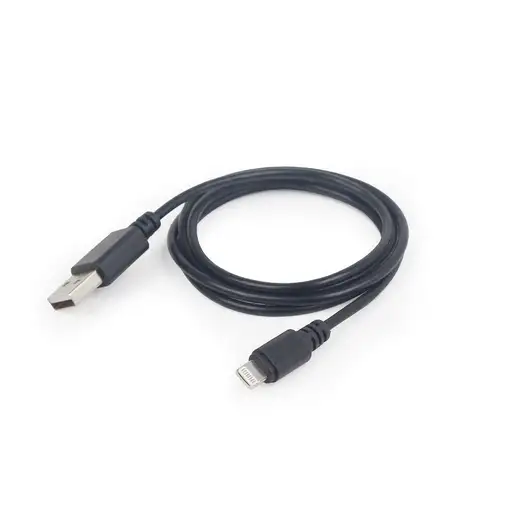 Gembird CC-USB2-AMLM-1M cable de conector Lightning Negro