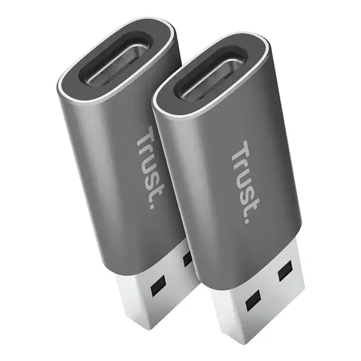Trust Calyx USB Type-C USB Type-A Gris