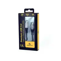Gembird CCBP-USB3-CMCM100-1.5M cable USB USB 3.2 Gen 2 (3.1 Gen 2) 1,5 m USB C Neg