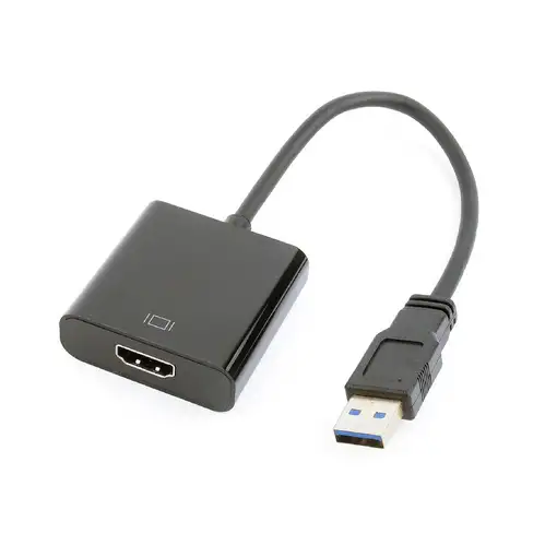 Gembird A-USB3-HDMI-02 Adaptador gráfico USB 1920 x 1080 Pixeles Negro