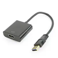 Gembird A-USB3-HDMI-02 Adaptador gráfico USB 1920 x 1080 Pixeles Negro