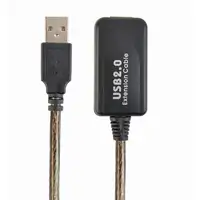 Gembird USB A/USB A M/F 10m cable USB USB 2.0 Negro