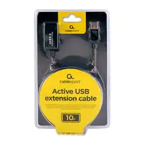 Gembird USB A/USB A M/F 10m cable USB USB 2.0 Negro