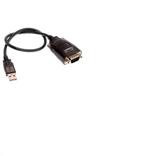 Ewent EW1116 cable de serie Negro 1,5 m USB 9 Sub-D