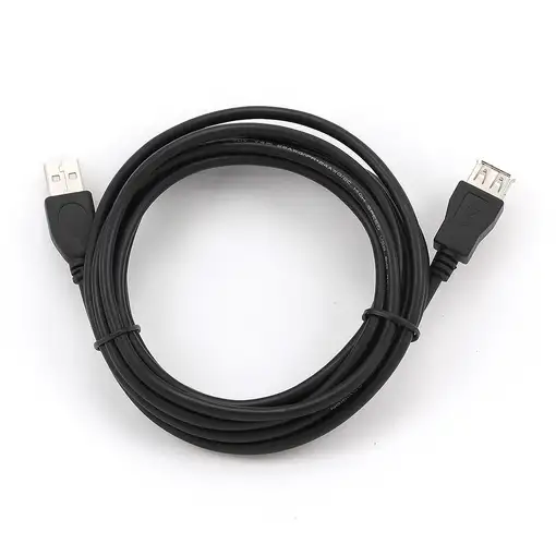 Gembird 3m USB 2.0 A M/FM cable USB USB A Negro