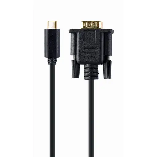 Gembird A-CM-VGAM-01 Adaptador gráfico USB 1920 x 1080 Pixeles Negro