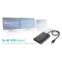 i-tec USB-C 3.1 Dual 4K HDMI Video Adapter