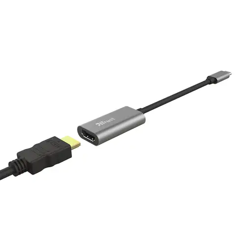 Trust Dalyx Adaptador gráfico USB Gris