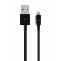 Cablexpert CC-USB2P-AMLM-2M cable de conector Lightning Negro