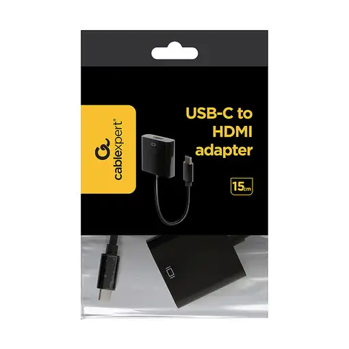 Gembird A-CM-HDMIF-01 Adaptador gráfico USB 3840 x 2160 Pixeles Negro