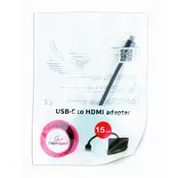 Gembird A-CM-HDMIF-01 Adaptador gráfico USB 3840 x 2160 Pixeles Negro