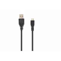 Gembird CCP-MUSB2-AMBM-1M cable USB USB 2.0 Micro-USB B USB A Negro