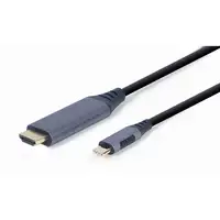 Gembird CC-USB3C-HDMI-01-6 adaptador de cable de vídeo 1,8 m USB Tipo C HDMI tipo