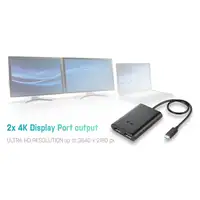 i-tec USB-C 3.1 Dual 4K DP Video Adapter