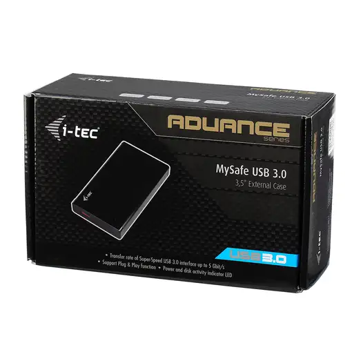 i-tec MySafe Advance Caja Externa para Disco Duro 3.5"