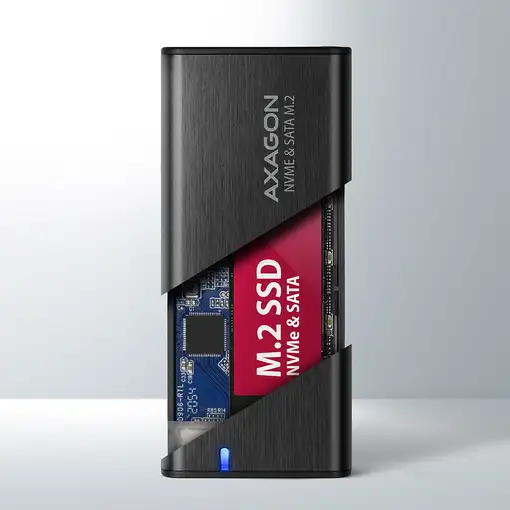 Axagon EEM2-SB2 caja para disco duro externo Caja externa para unidad de estado só