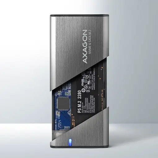 Axagon EEM2-SG2 caja para disco duro externo Caja externa para unidad de estado só
