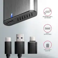Axagon EEM2-SG2 caja para disco duro externo Caja externa para unidad de estado só