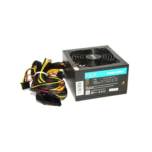 Inca IPS-075PB unidad de fuente de alimentación 750 W 20+4 pin ATX ATX Negro