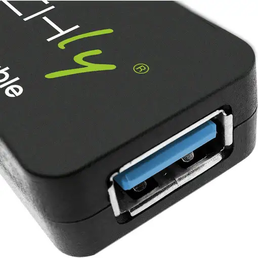 Techly ICUR30100G cable USB USB 3.2 Gen 1 (3.1 Gen 1) 10 m USB A Negro