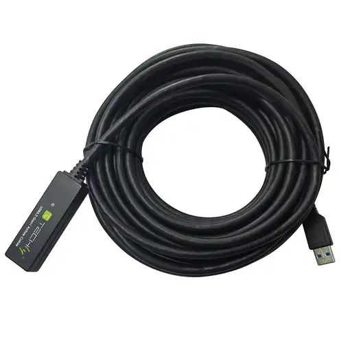 Techly ICUR30100G cable USB USB 3.2 Gen 1 (3.1 Gen 1) 10 m USB A Negro