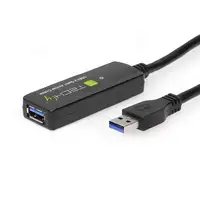 Techly ICUR30100G cable USB USB 3.2 Gen 1 (3.1 Gen 1) 10 m USB A Negro