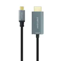 Nanocable Cable Conversor USB-C a HDMI 2.1 8K@60HZ 1.8m, Negro