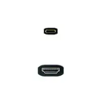 Nanocable Cable Conversor USB-C a HDMI 2.1 8K@60HZ 1.8m, Negro