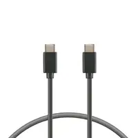 Ksix Cable de carga y datos USB-C a USB-C 12 W, USB 3.0, 1 m, Negro