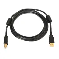 AISENS A101-0010 cable USB USB 2.0 3 m USB A USB B Negro