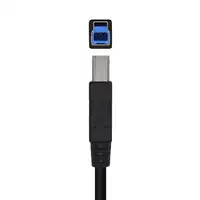 AISENS Cable USB 3.0 Impresora Tipo A/M-B/M, Negro, 3.0m